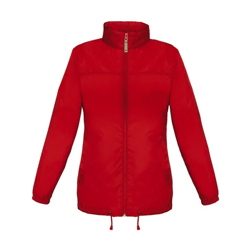 Moteriška vandeniui ir vėjui atspari B&C JW902 striukė - XL, Raudona image 3