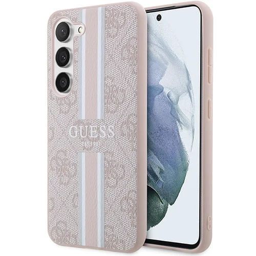 Guess GUHCS23SP4RPSP dėklas Samsung Galaxy S23, rožinis image 1