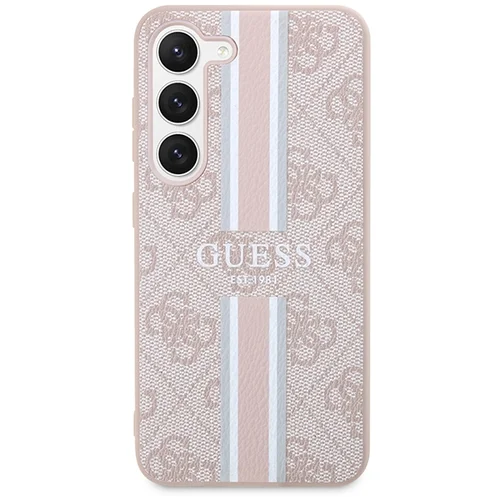 Guess GUHCS23SP4RPSP dėklas Samsung Galaxy S23, rožinis image 3