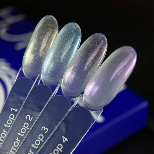 TOUCH NAILS MIRROR TOP 01 viršutinis sluoksnis 13 ml image 2