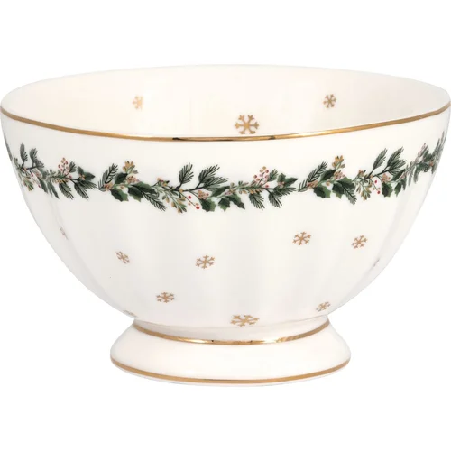 GreenGate JOELLE baltas mažas prancūziškas dubenėlis image 1