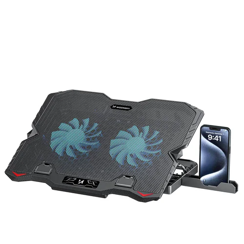 Wozinsky WDCX-015 StormPad RGB aušinimo stovas, juodas image 1