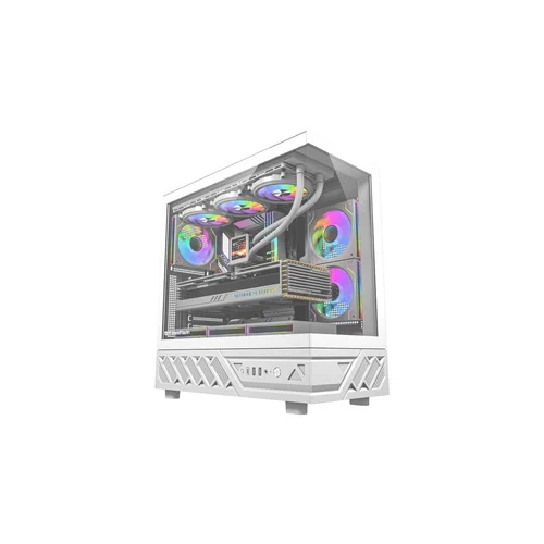 DarkFlash DS950 ATX kompiuterio dėžė, balta image 1