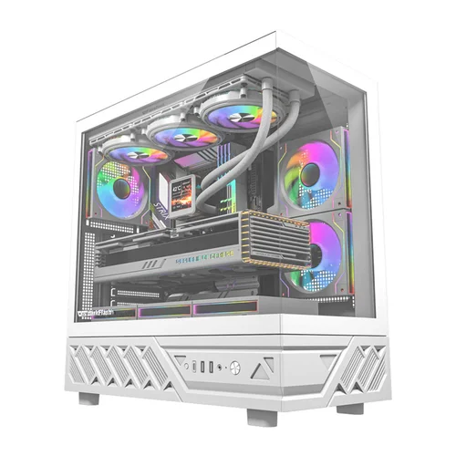 DarkFlash DS950 ATX kompiuterio dėžė, balta image 2