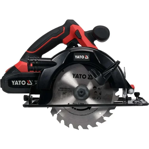 YATO YT-82808 akumuliatorinis diskinis pjūklas 18 V, 185 mm image 2