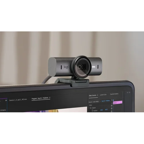 Logitech MX Brio 4K internetinė kamera image 3