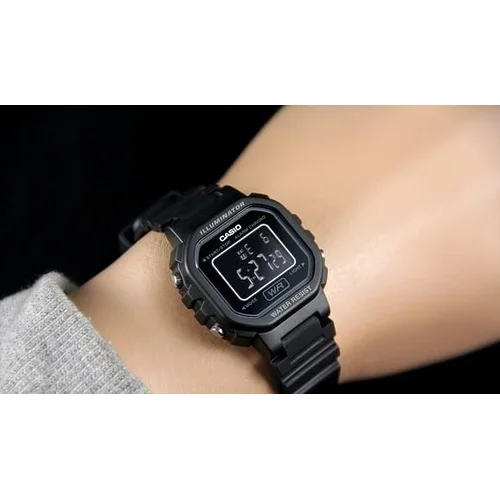 CASIO LA-20WH-1BDF juodas vaikiškas laikrodis image 3