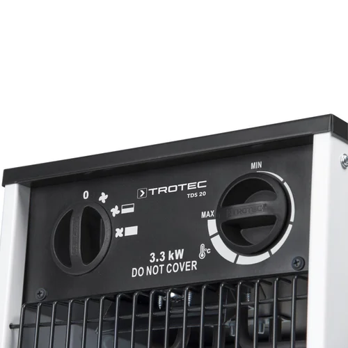 TROTEC TDS 20 serijos elektrinis šildytuvas image 3