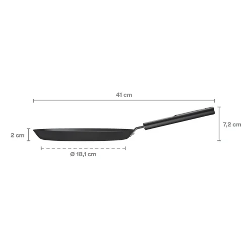 Fiskars Hard Face keptuvė 22 cm omletams ir blynams image 3