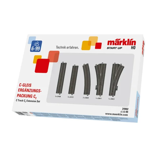 Märklin C bėgių papildymo rinkinys C2 H0 image 1
