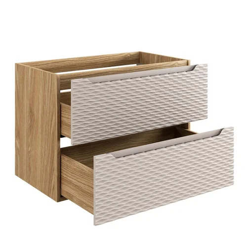 Apatinė spintelė Comad Ocean Beige 82-80-2S, 80 cm, smėlio image 3