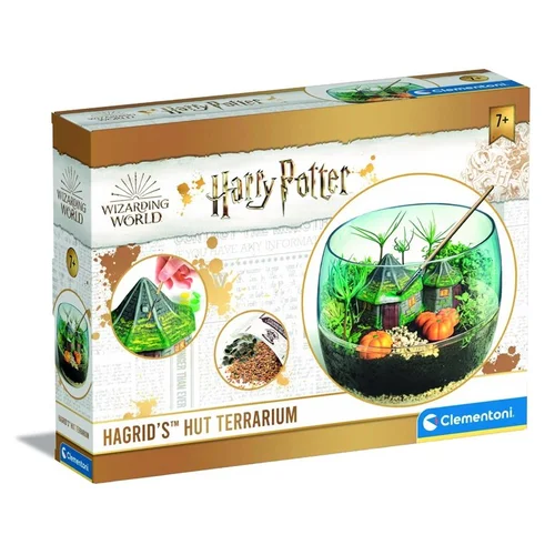 Clementoni 19248 Kūrybos rinkinys Harry Potter Hagrids Hut Terrarium image 1
