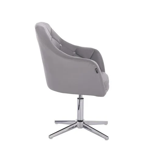 UNIQE FORM HR830 meistro kėdutė, pilka eko oda image 3