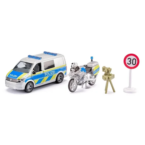 SIKU policijos automobilis ir motociklas 1:55 image 1