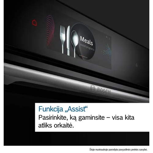 Bosch HBG7721B1 Įmontuojama orkaitė 60 cm Juoda 70 L image 3