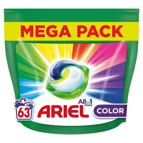 Ariel Colour skalbimo kapsulės, 63 vnt. image 1