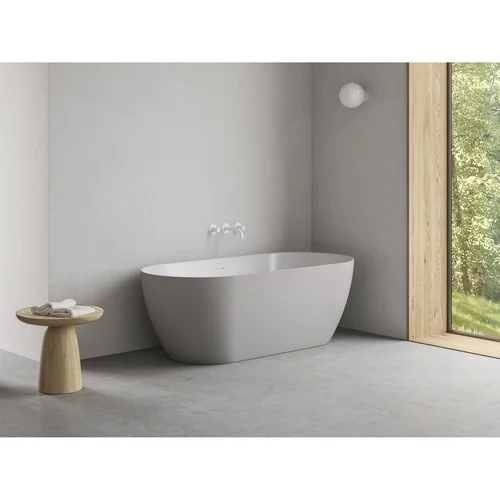 RAVAK Freedom O Tec vonia 170x77 cm, Smoke Grey/balta image 3
