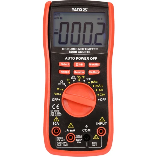 YATO YT-73085 TRUE RMS skaitmeninis testeris image 1