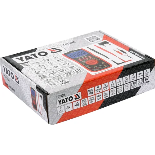 YATO YT-73085 TRUE RMS skaitmeninis testeris image 3