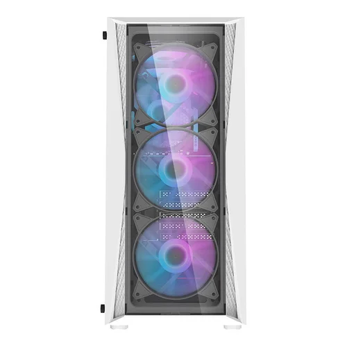 Darkflash DK352 Plus Midi Tower korpusas, juodas ir baltas image 3