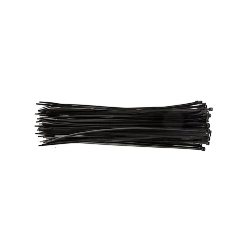 TOPEX Užveržimo dirželiai 4,8 mm x 370 mm, 75vnt., Juodi image 1