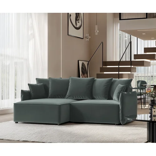 LEON kampinė sofa-lova, kairė, Tiffany 12 image 1