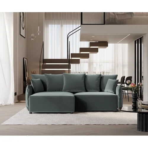 LEON kampinė sofa-lova, kairė, Tiffany 12 image 2