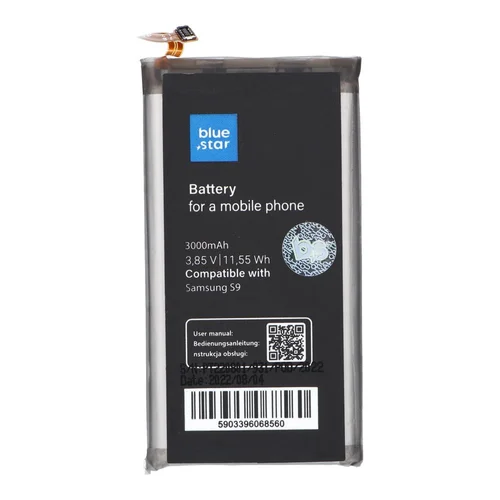 Blue Star Premium Samsung S9 baterija 3000 mAh image 1