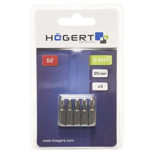 Hogert technik Antgalis PH1 / 25mm*5vnt. / S2 plieno image 2