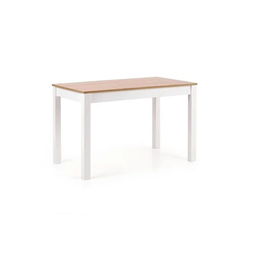 Virtuvinis stalas, rudas/baltas, 120 cm x 68 cm x 76 cm image 1
