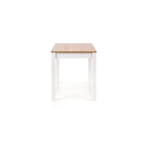 Virtuvinis stalas, rudas/baltas, 120 cm x 68 cm x 76 cm image 3
