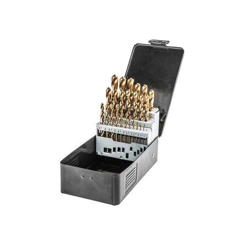 GRAPHITE Grąžtų komplektas HSS-TiN 1.0 - 13.0 mm / 25 vnt. image 1