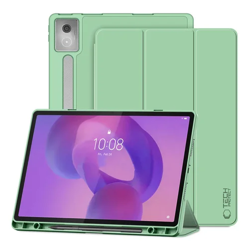 Tech-Protect SmartCase Pen dėklas Lenovo Idea Tab Pro 12,7 col. TB-373, žalias image 1