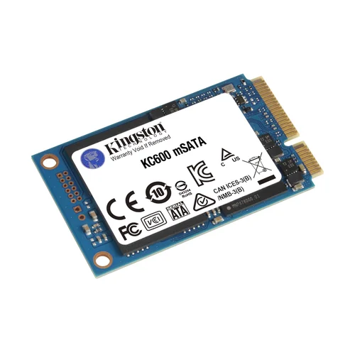Kingston KC600 512 GB mSATA SSD image 3