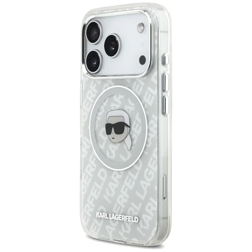 Karl Lagerfeld IML Karl Head Logo MagSafe dėklas iPhone 17 Pro Max, pilkas image 2
