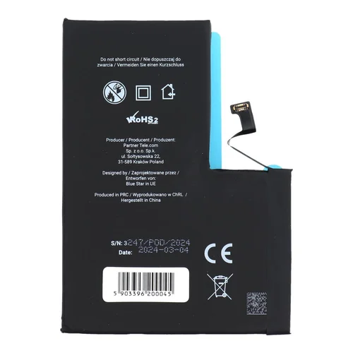 Blue Star HQ baterija iPhone 13 Pro Max 4352 mAh image 1