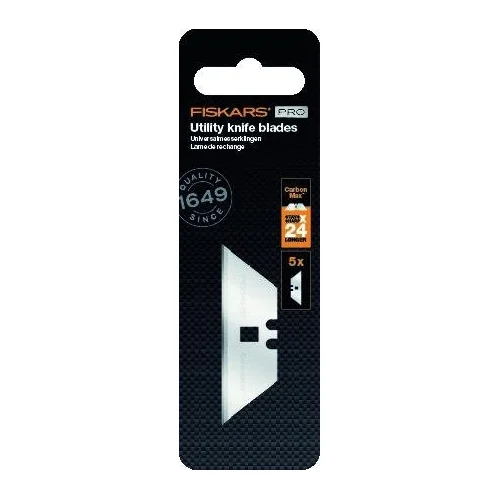 FISKARS CarbonMax universaliniai ašmenys, 6.1 cm, 5 vnt image 1