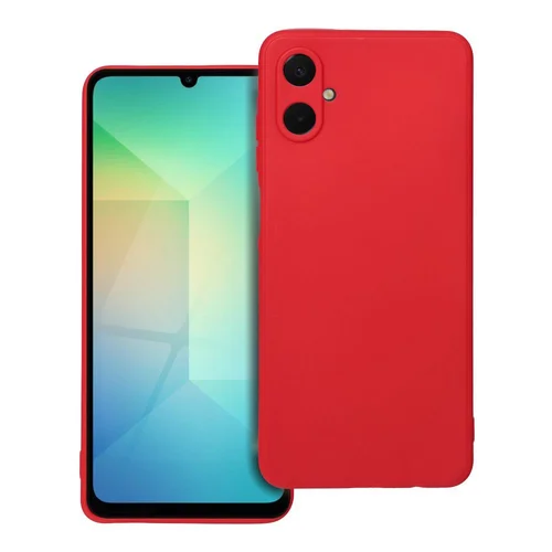 Samsung A06 5G minkštas silikoninis dėklas, raudonas image 1