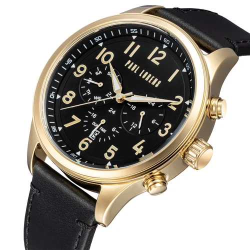 Paul Lorens PL20011A-1A2 vyriškas laikrodis, 46 mm image 2