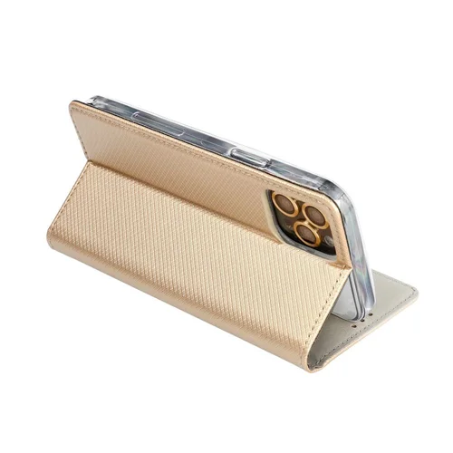 SMART CASE knyginis dėklas Xiaomi Redmi Note 14 5G, auksinis image 3