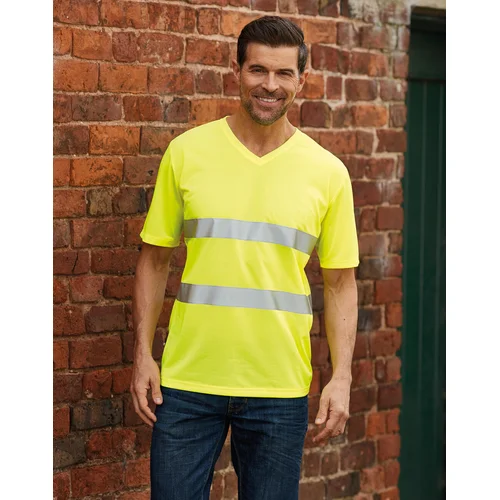 Gero matomumo YOKO HVJ910 darbo marškinėliai XL Fluo Yellow image 2