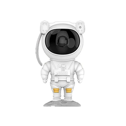 LED astronauto projekcinė naktinė šviesa, balta image 2
