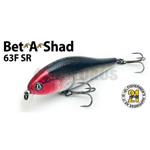 Pontoon21 Bet-A-Shad 63SP vobleris 63 mm, 7,7 g image 1