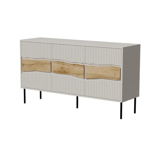 Cama INSERTO 3D komoda 143,5 × 40 × 80 cm, kašmyro spalvos, LED image 2