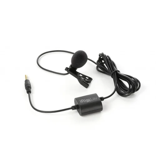 IK Multimedia iRig Mic Lav juodas klipinis mikrofonas image 1