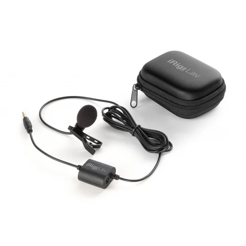 IK Multimedia iRig Mic Lav juodas klipinis mikrofonas image 2