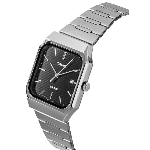 Casio MTP-B185D-1A vyriškas laikrodis, sidabrinis image 2