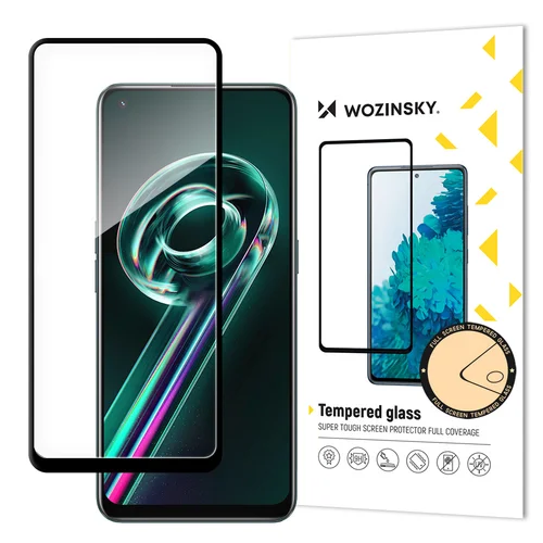 Wozinsky grūdintas stiklas realme 9 Pro+ juodas image 1