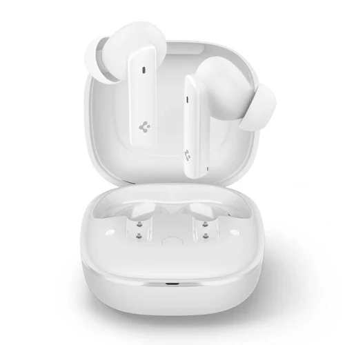 Spigen SA2402 ANC Pro belaidės ausinės, baltos image 1
