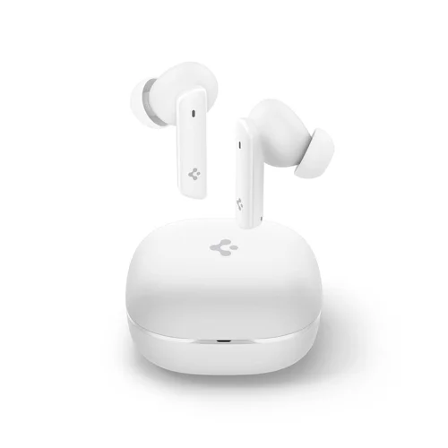 Spigen SA2402 ANC Pro belaidės ausinės, baltos image 2